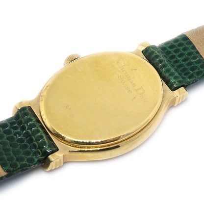 Christian Dior Quartz Watch Gold Plated ao31832