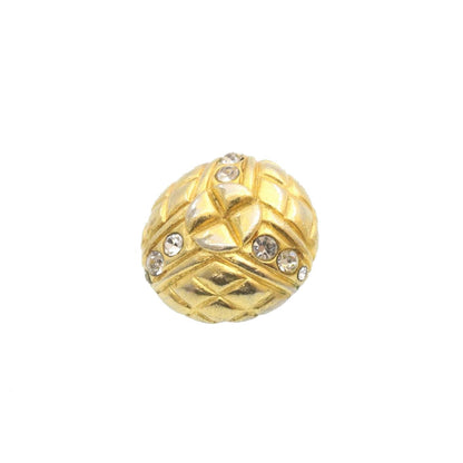 CHANEL Clip-on Earring Gold Tone CC   ar4785