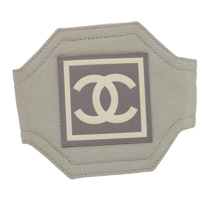 CHANEL Bangle Bracelet Gray CC   ar6832