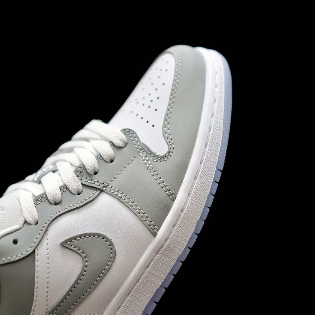 AJ1 low Wolf Grey off-white Christian Dior