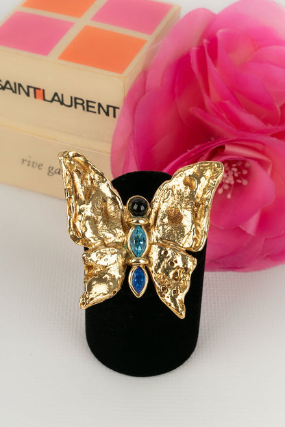 Broche papillon Yves Saint Laurent