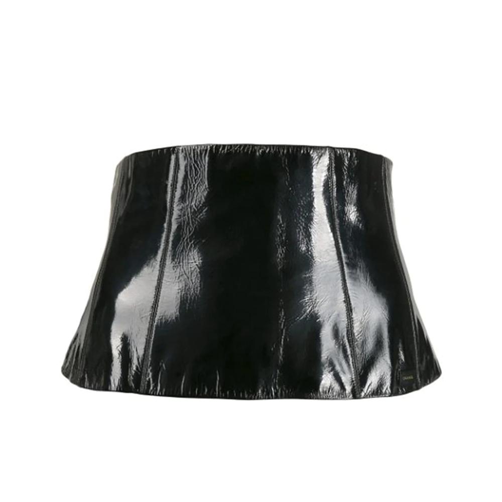 CHANEL Patent Leather Corset Belt