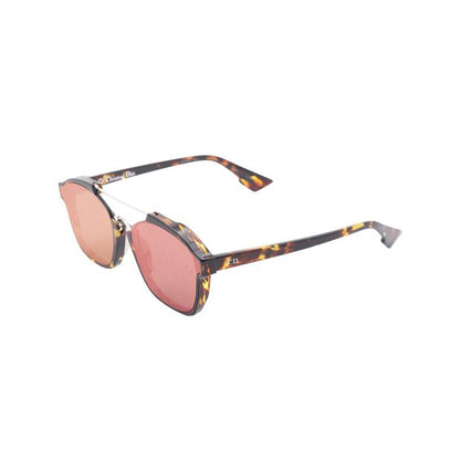 DIOR Square Mirrored Abstract Sunglasses