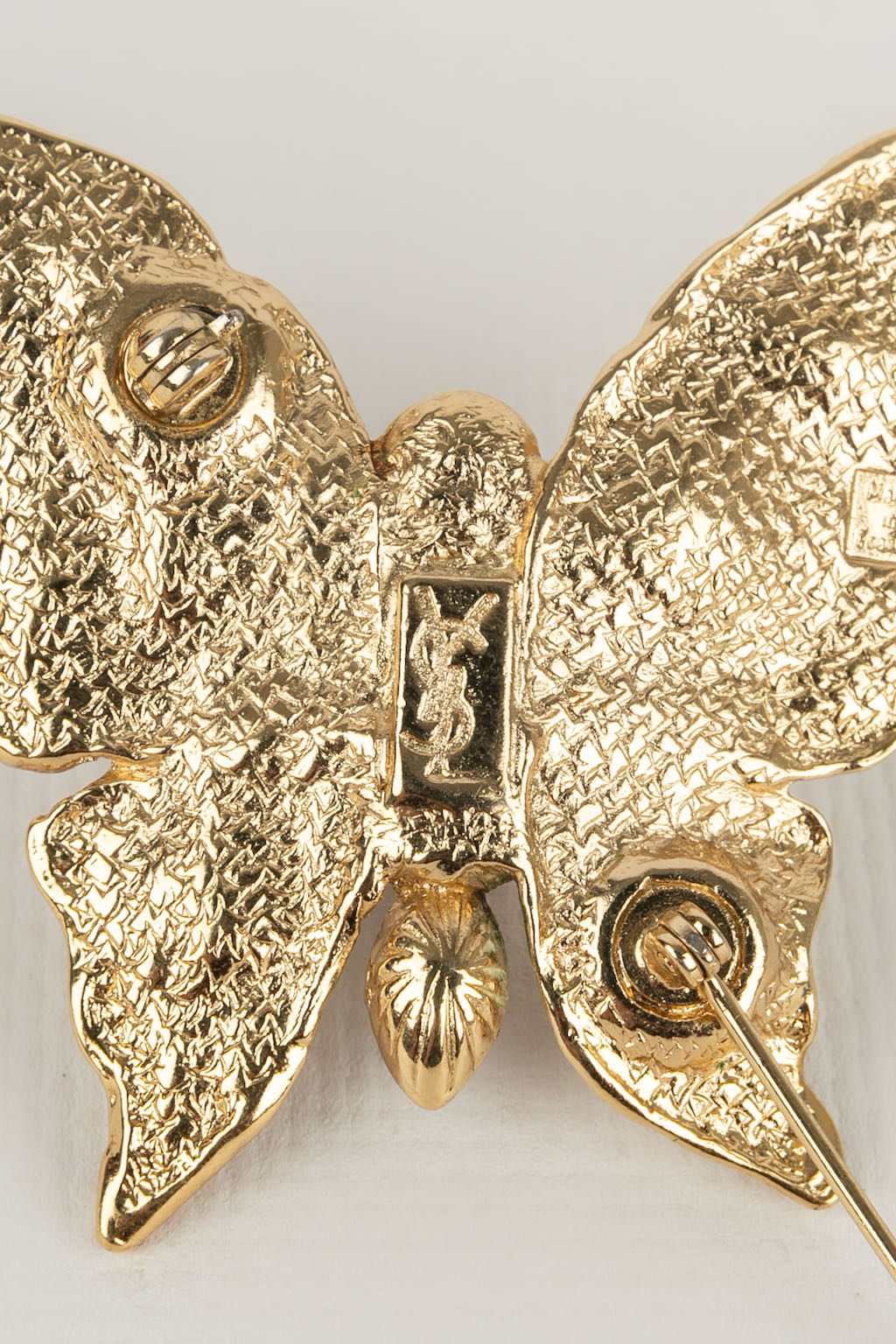 Broche papillon Yves Saint Laurent