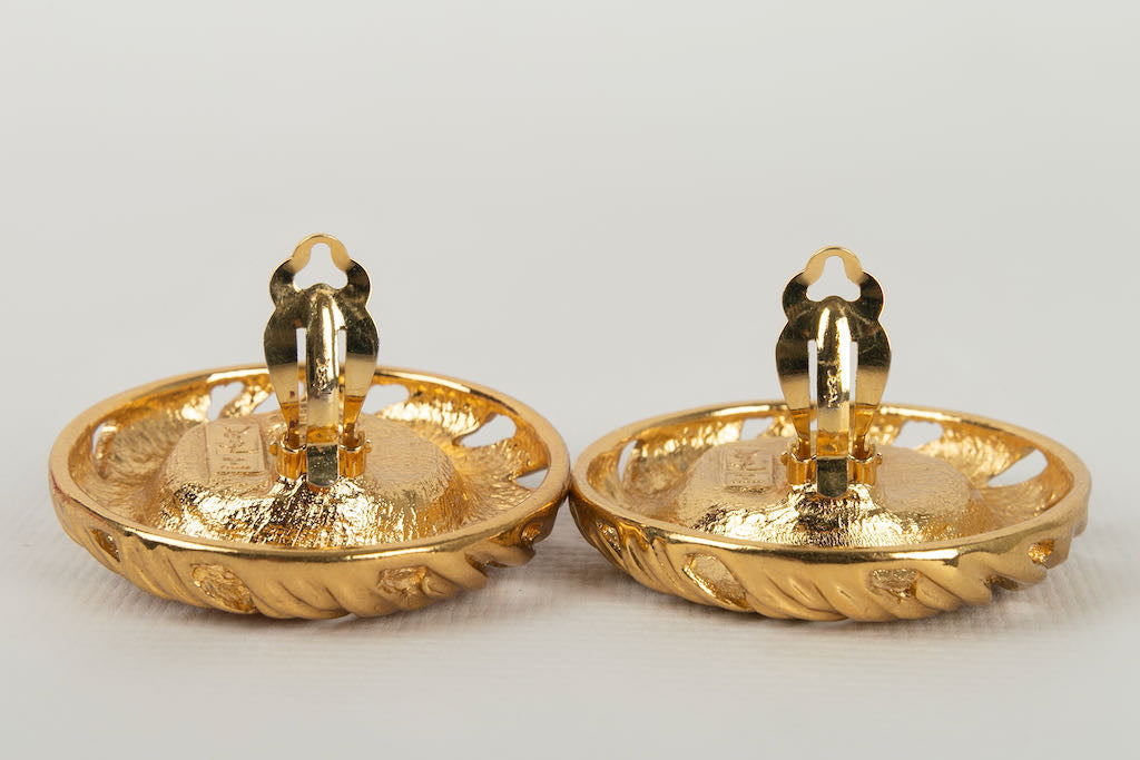 Boucles d'oreilles Yves Saint Laurent