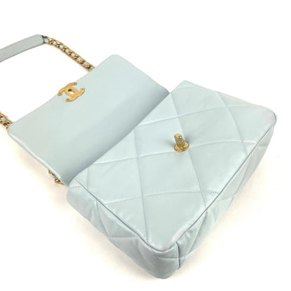 CHANEL 19 Flap Bag -Large Light Blue