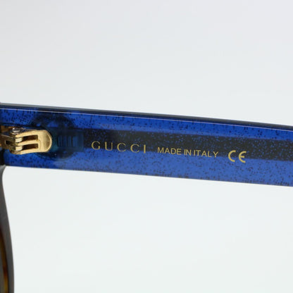 GUCCI Sherry Line Sunglasses Black Blue Red Auth cl605