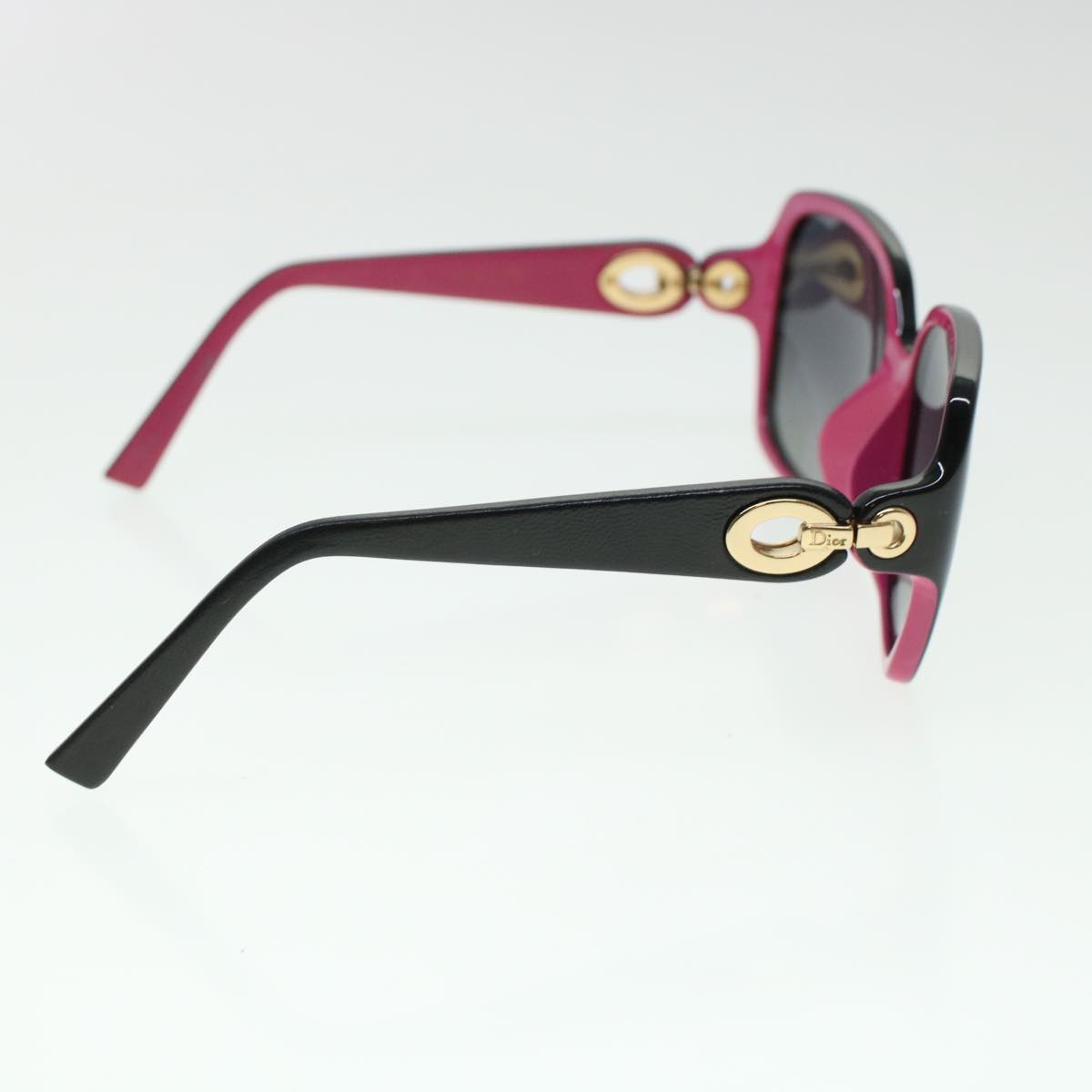 CHRISTIAN DIOR Sunglasses Black Pink  cl607