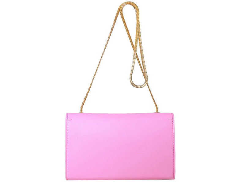 Yves Saint Laurent Small Monogramme Bag In Original Leather Pink