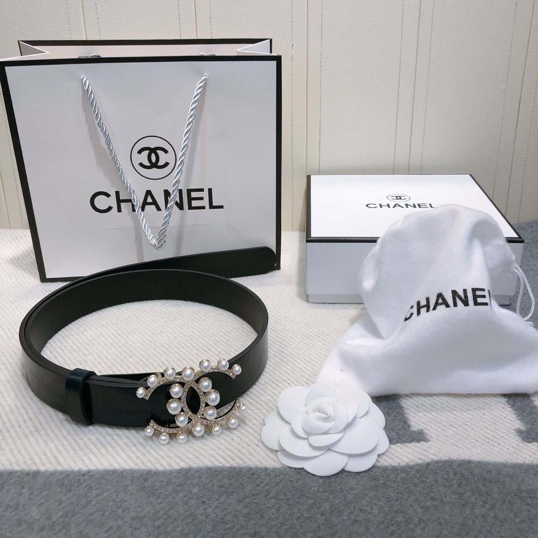 Leather Belt Chanel