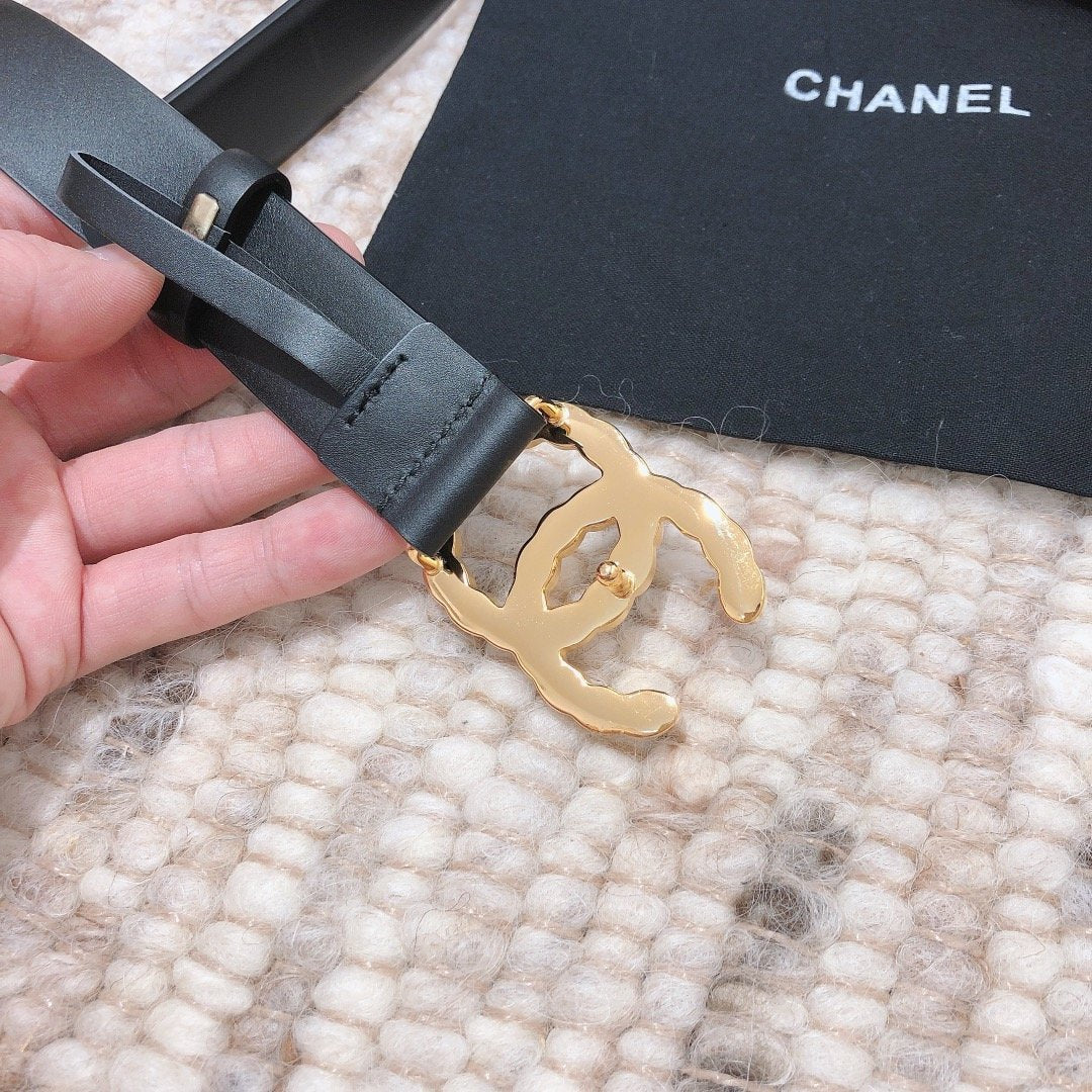 Leather Belt Chanel