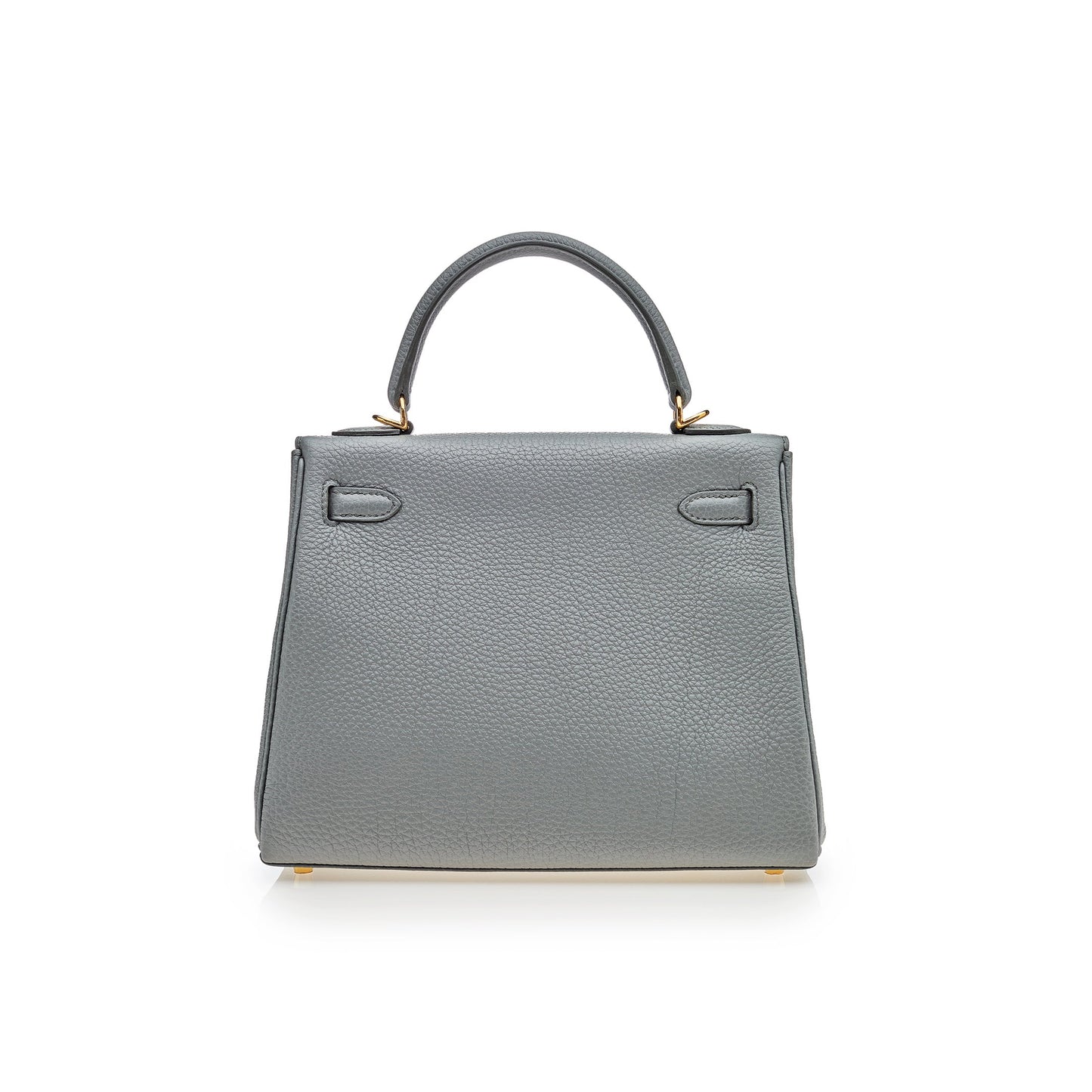 Hermes Kelly Retourne 25 Veau Togo 63 Vert Amande Gold Hardware