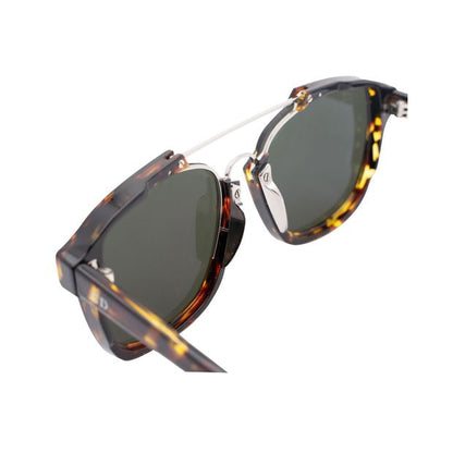 DIOR Square Mirrored Abstract Sunglasses