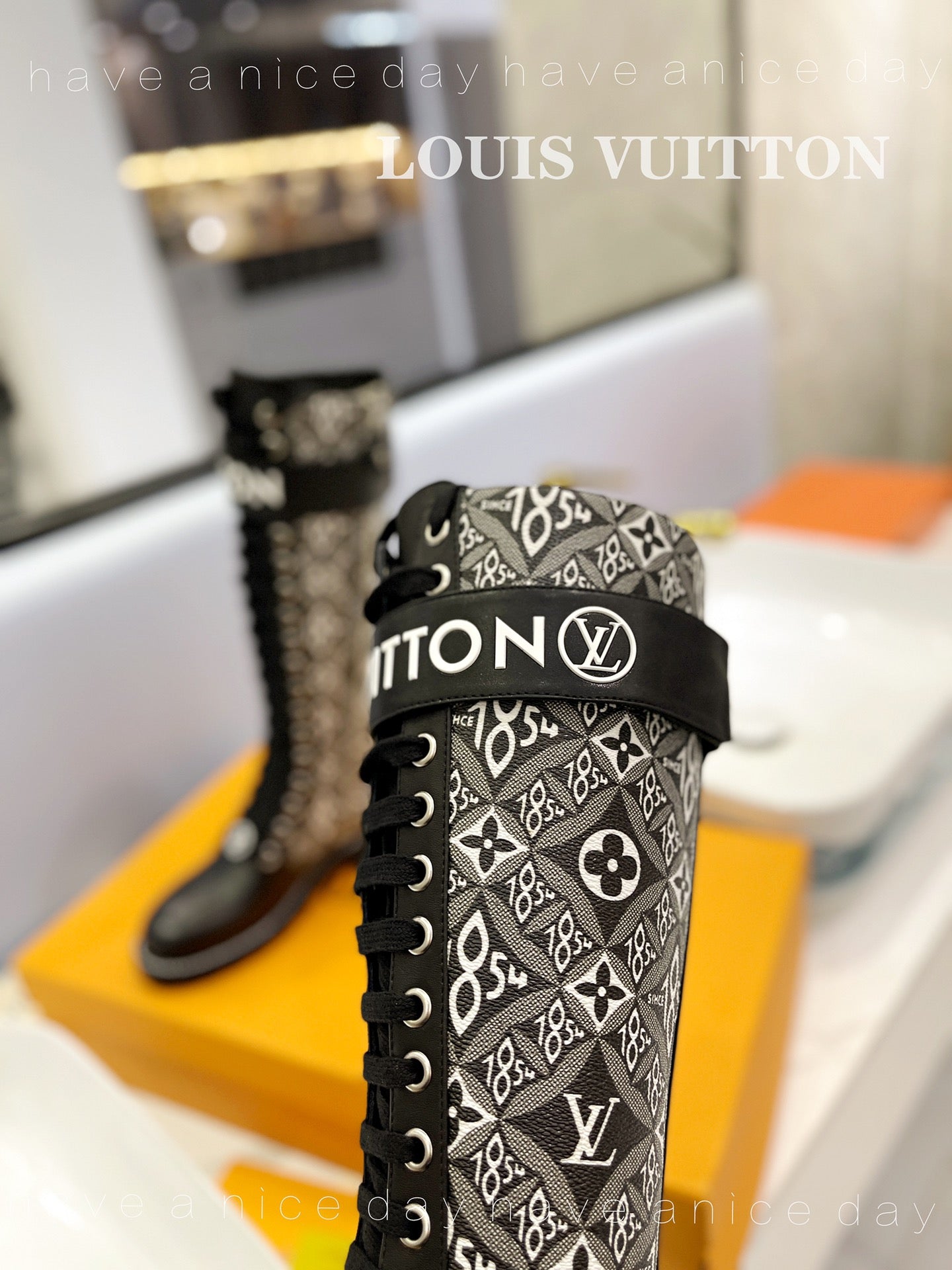 Premium  Louis Vuitton  BOOTS 030