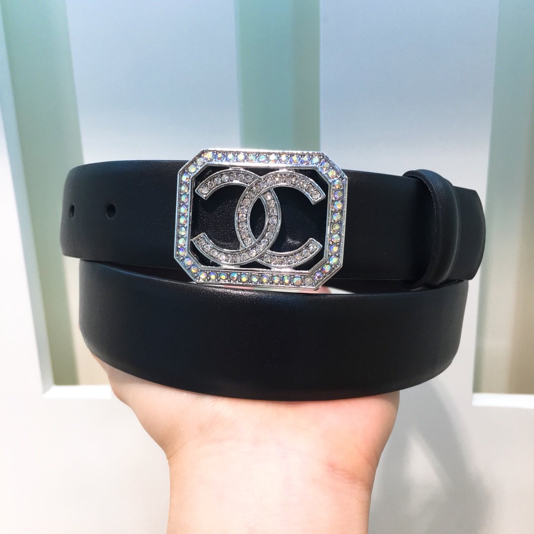 Leather Belt Chanel