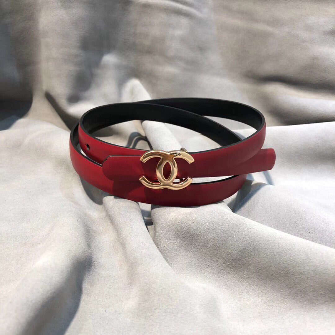 Leather Belt Chanel