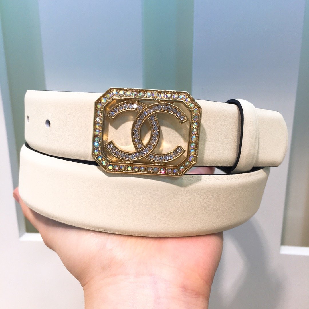 Leather Belt Chanel