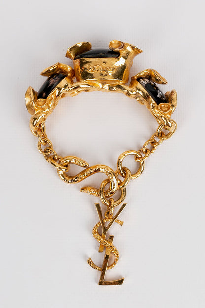 Bracelet baroque Yves Saint Laurent Haute Couture