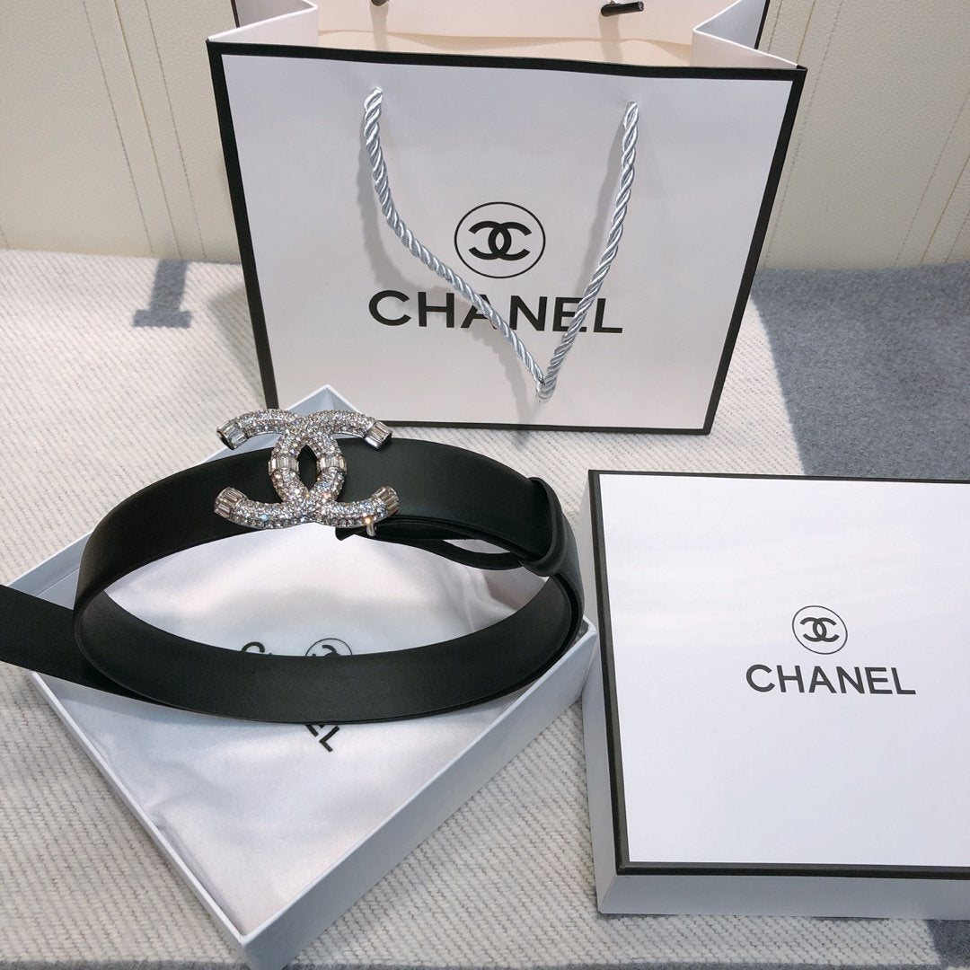 Leather Belt Chanel