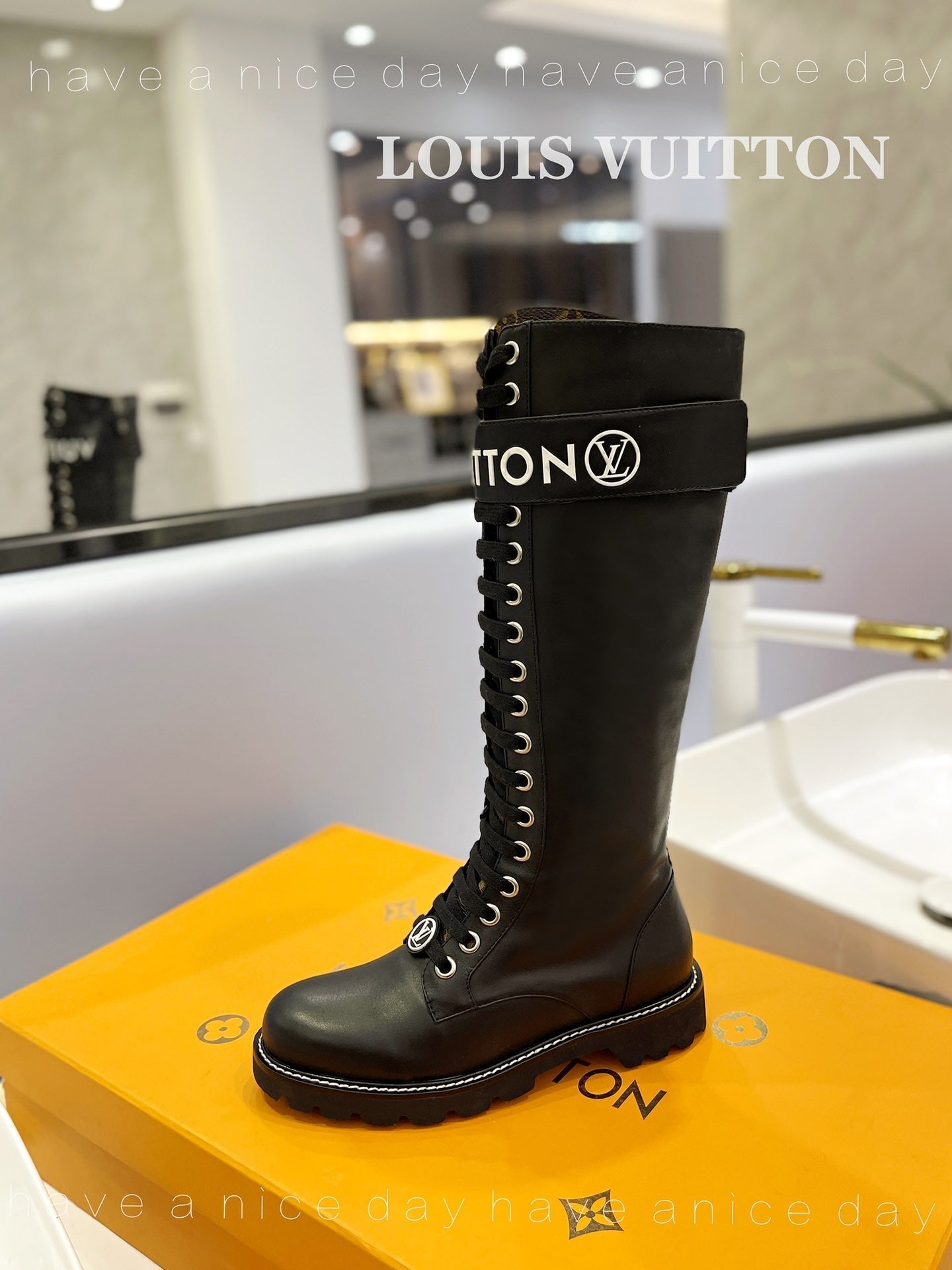 Premium  Louis Vuitton  BOOTS 031