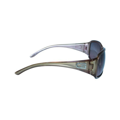 GUCCI Vintage Brown Transculent Plastic "G" Sunglasses