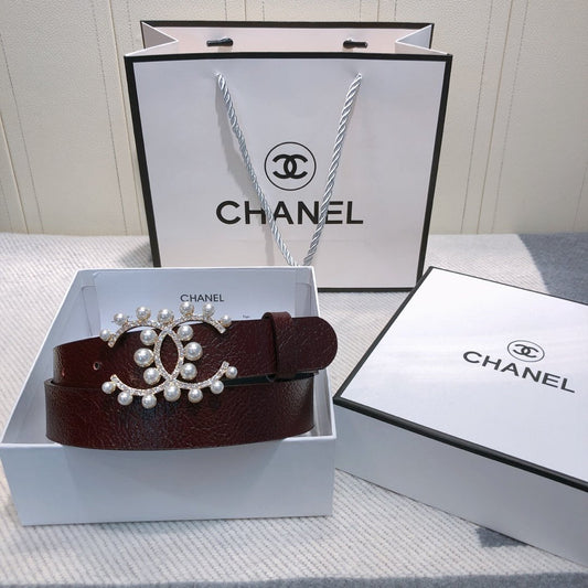 Leather Belt Chanel