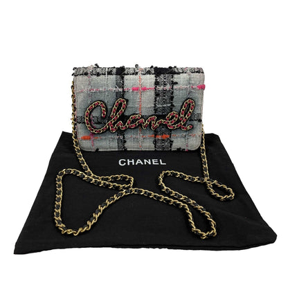 CHANEL - Tweed Wallet on Chain - Multicolor '' Crossbody