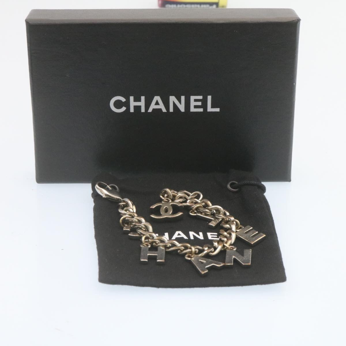 CHANEL Bracelet Silver CC   am2155g