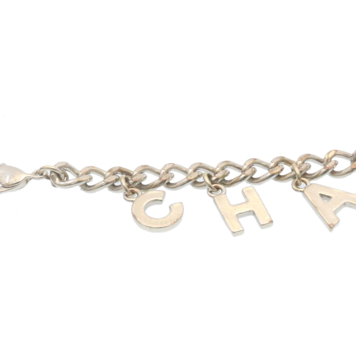 CHANEL Bracelet Silver CC   am2155g