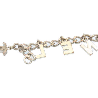 CHANEL Bracelet Silver CC   am2155g