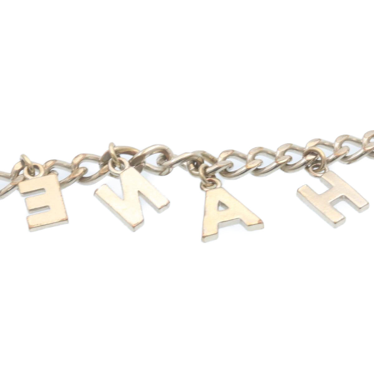 CHANEL Bracelet Silver CC   am2155g