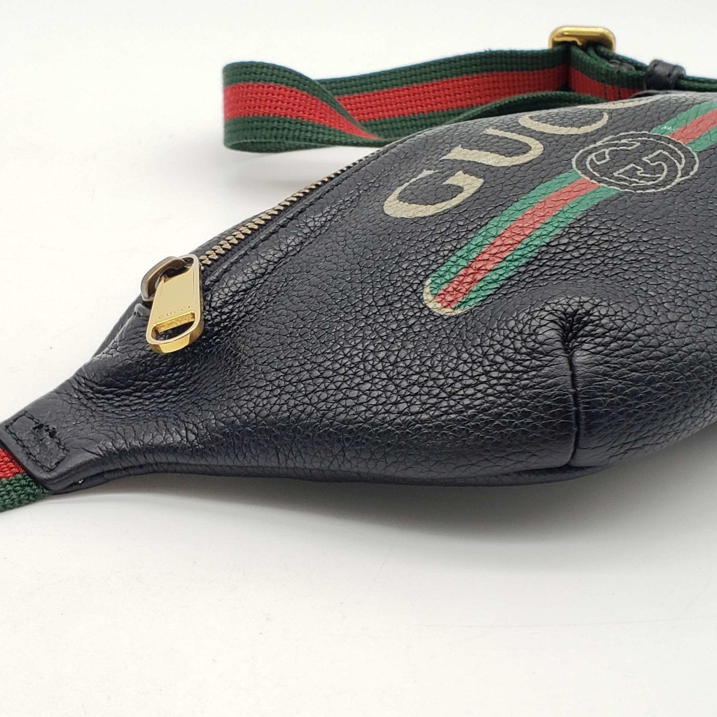 Gucci Logo Belt Small Black Belt Bag