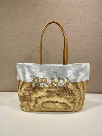 BOLSA PRADA TOTE CROCHÊ E COURO 38