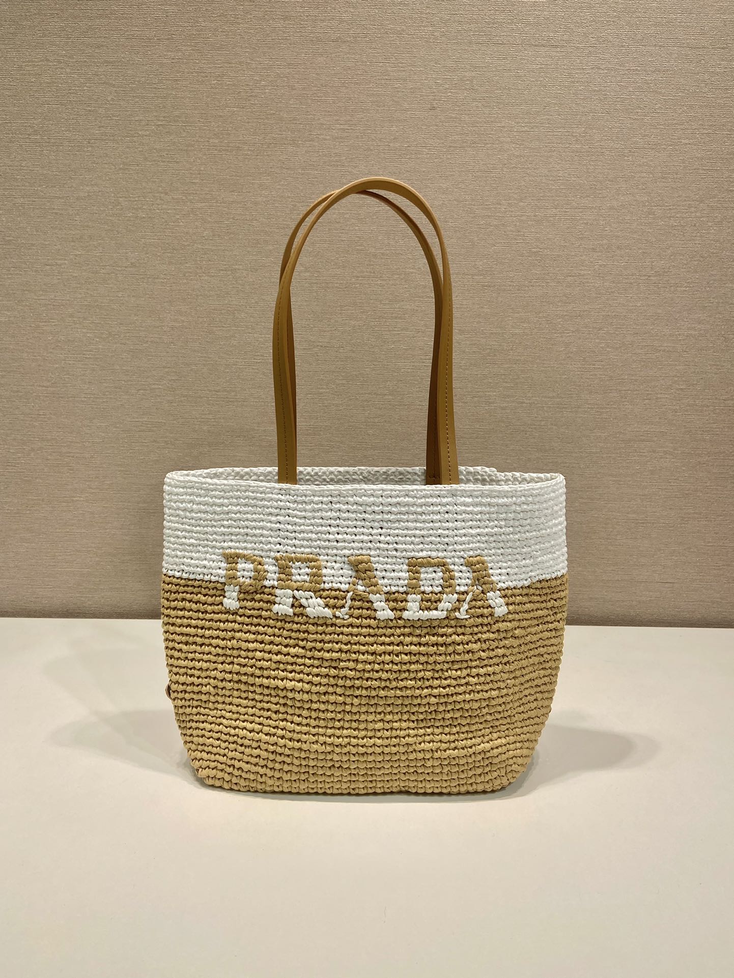 BOLSA PRADA TOTE CROCHÊ E COURO 23