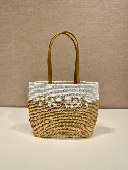 BOLSA PRADA TOTE CROCHÊ E COURO 23