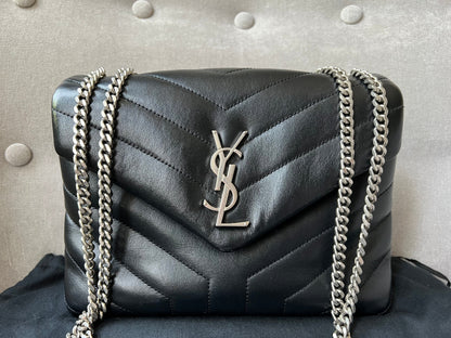 Yves Saint Laurent (YSL) Black Small Lou Lou