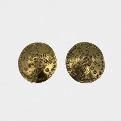 Yves Saint Laurent stud earrings - 1990s