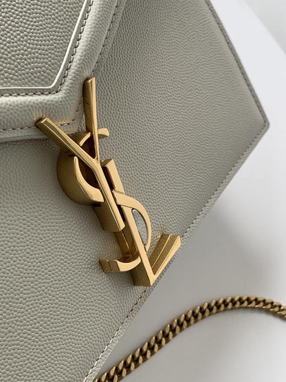 Yves Saint Laurent Cassandra Monogram Clasp  Bag