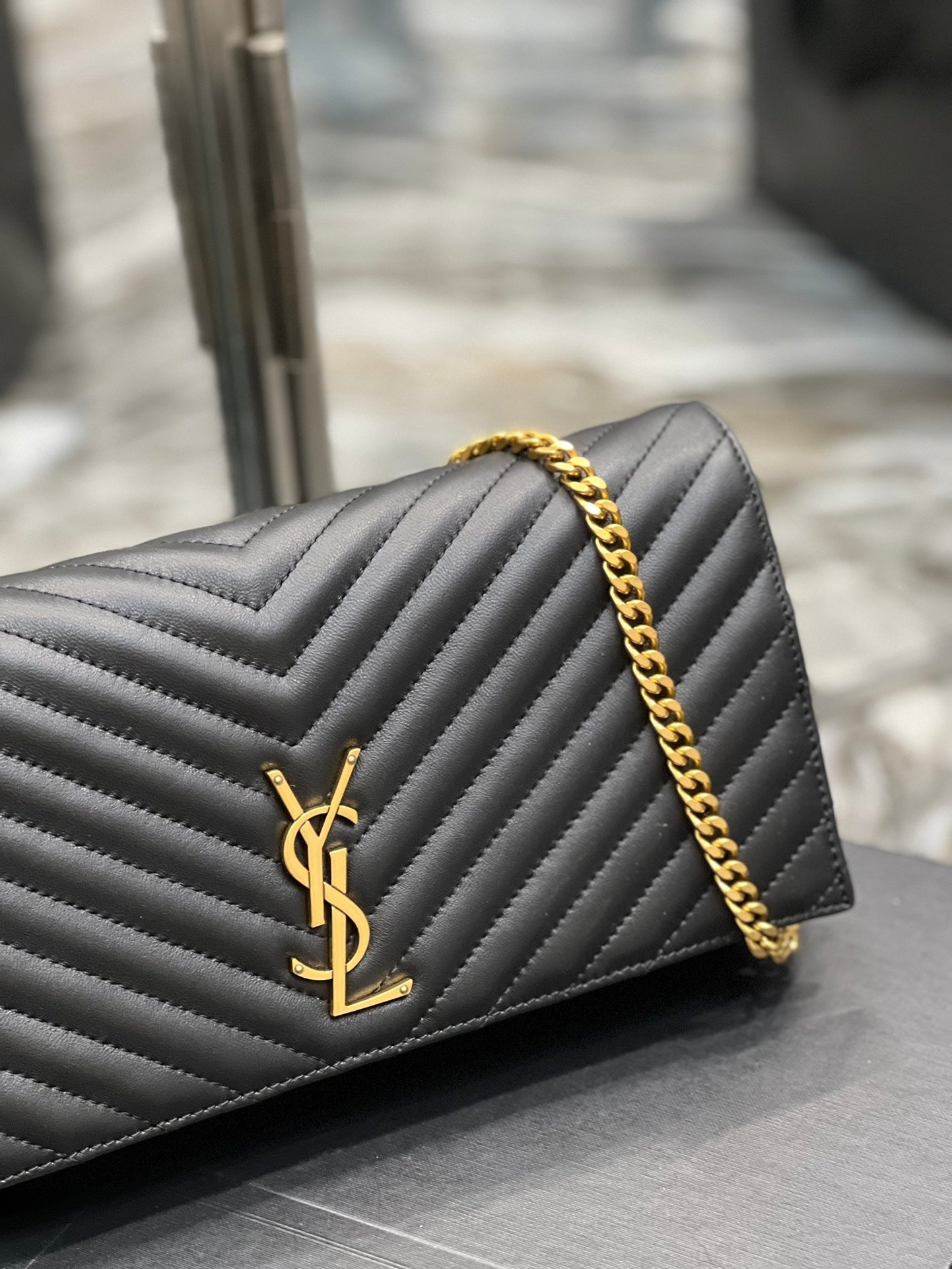 Yves Saint Laurent Kate 99 Supple Bag In Quilted Lambskin