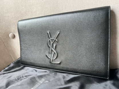 Yves Saint Laurent (YSL) Black Belle de Jour Clutch