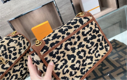 Yves Saint Laurent leopard print woman Handbag