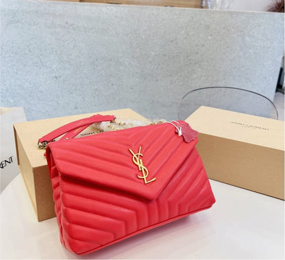 Yves Saint Laurent woman spring colors handbag