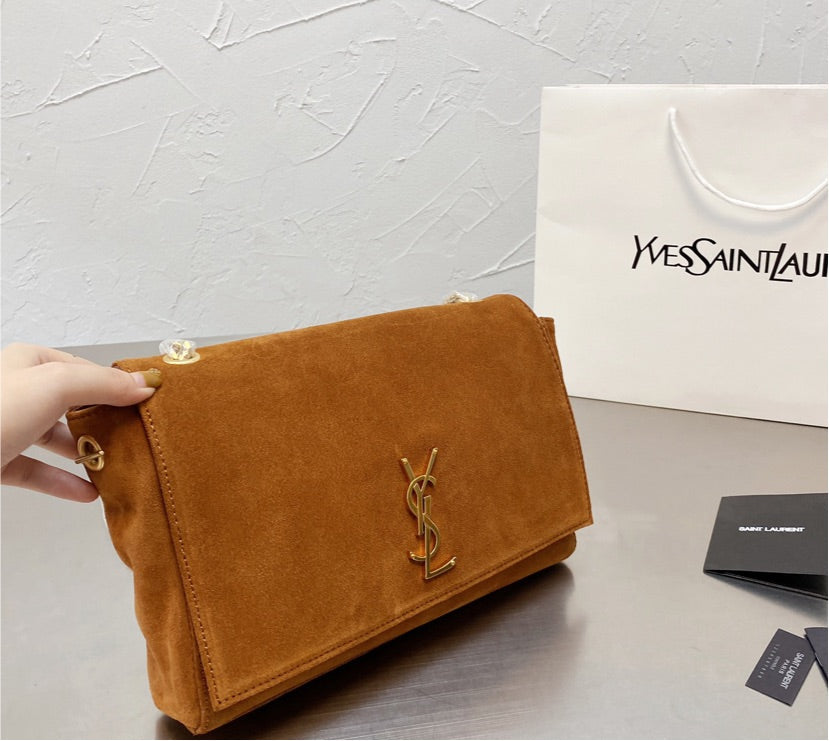 Yves Saint Laurent suade woman handbag