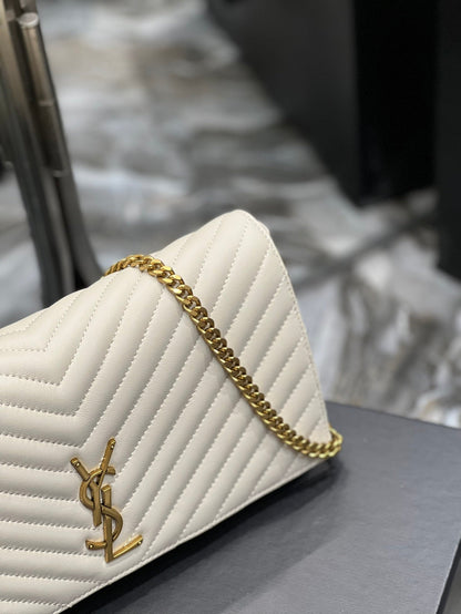 Yves Saint Laurent Kate 99 Supple Bag In Quilted Lambskin