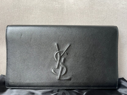 Yves Saint Laurent (YSL) Black Belle de Jour Clutch