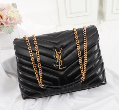 Yves Saint Laurent Loulou Medium In Matelasse Y Leather