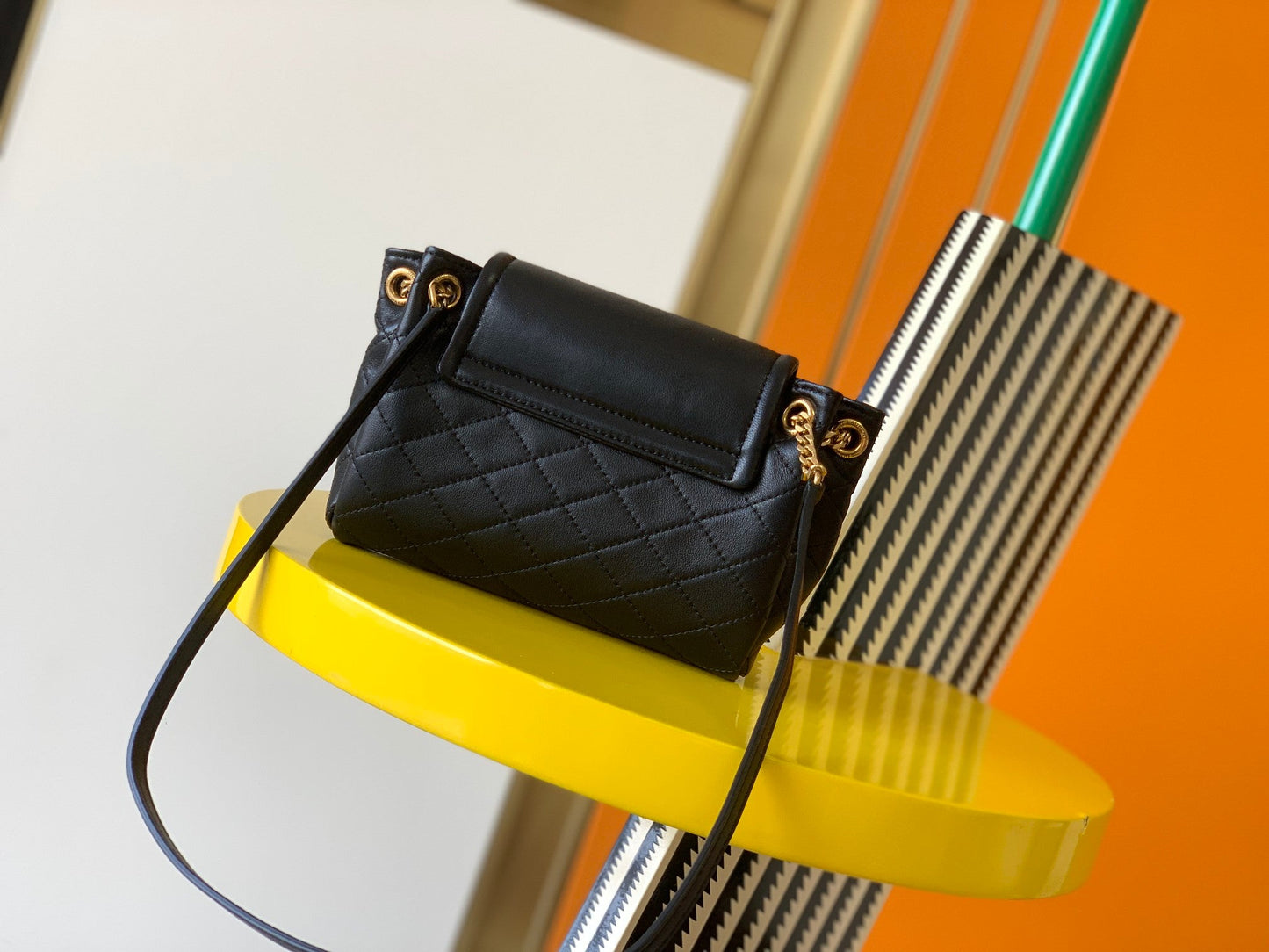 Yves Saint Laurent Mini Nolita In Lambskin Bag