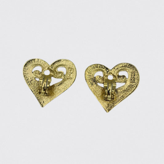 Yves Saint Laurent vintage earrings - 1980s