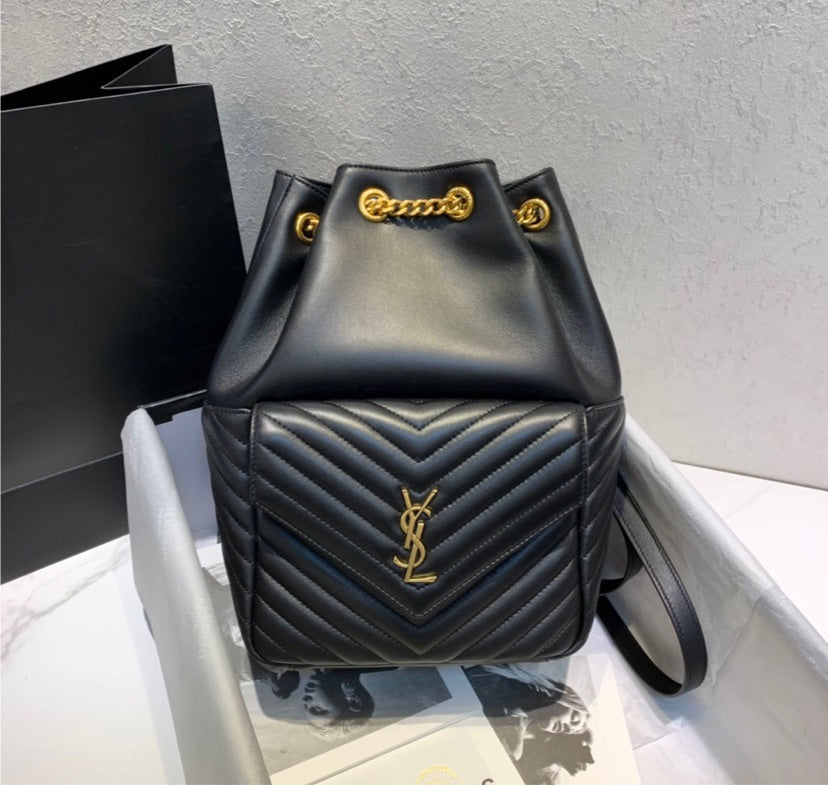 Yves Saint Laurent backpack/shoulder handbag