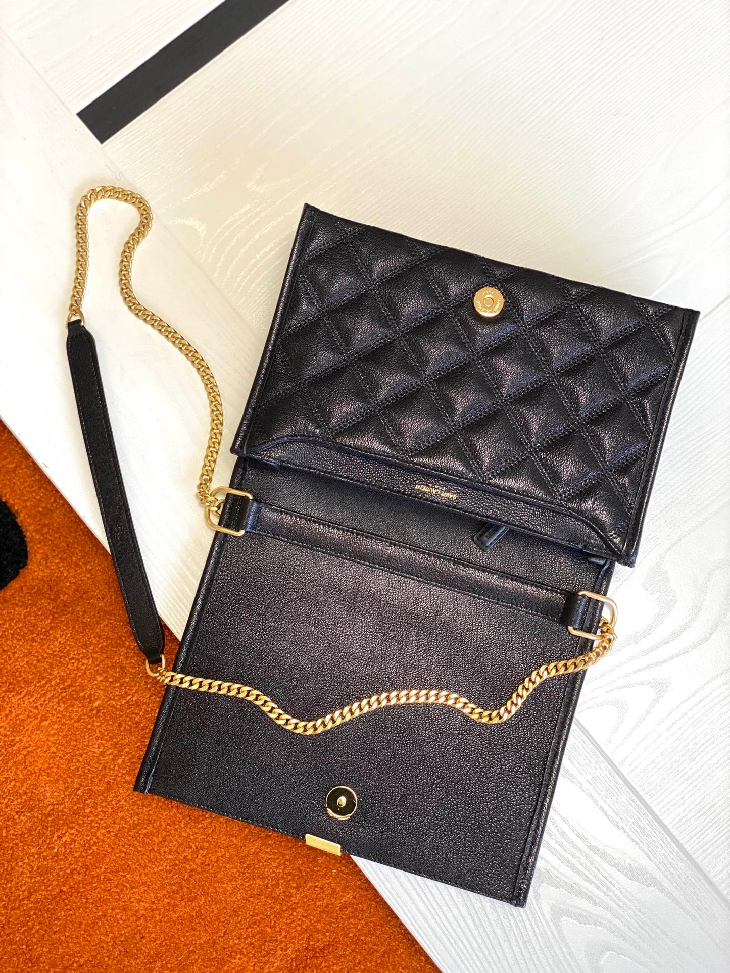 Yves Saint Laurent Mini Becky  Chain Bag